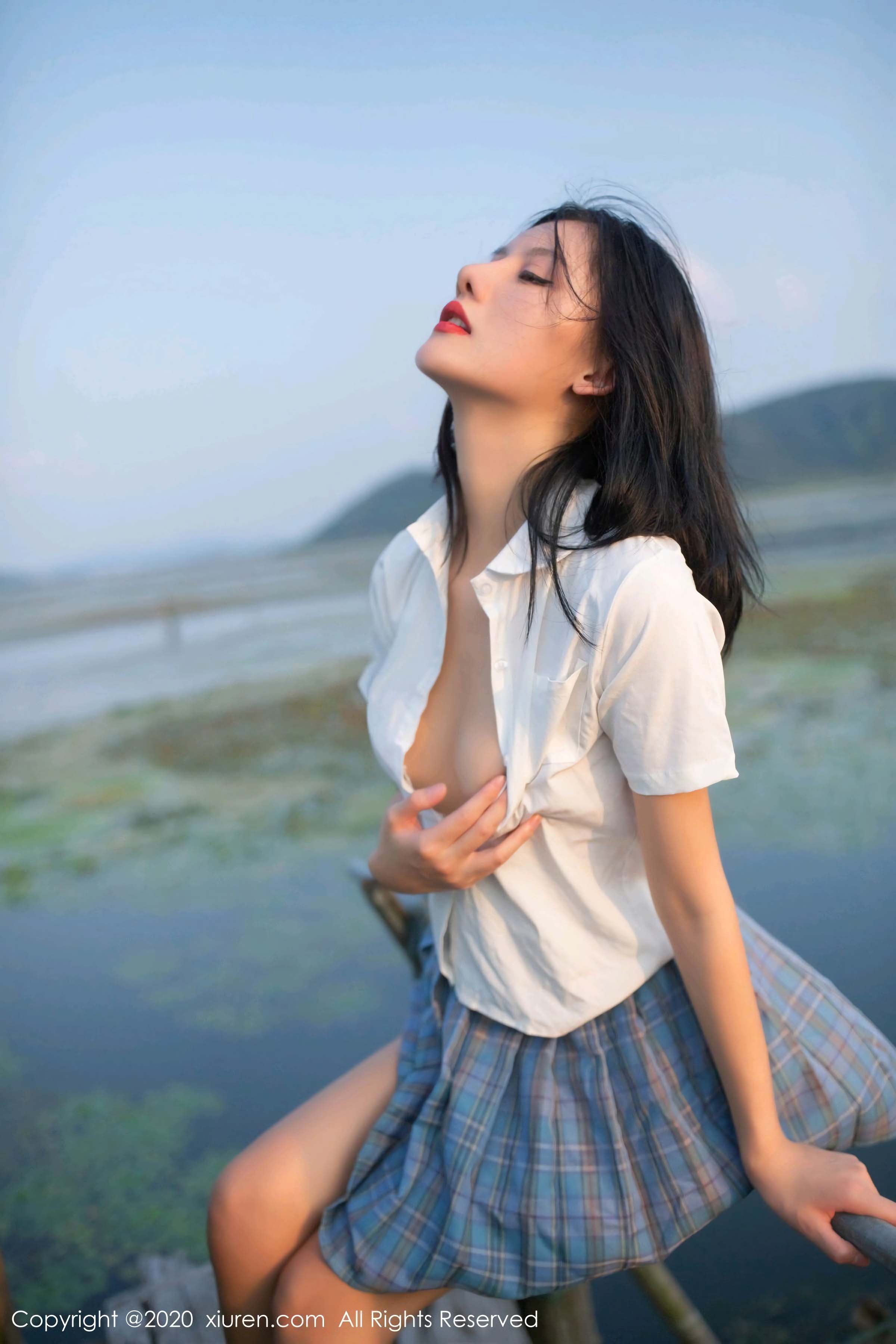 2020.09.14No.2558就是阿朱啊渔村主题写真插图3